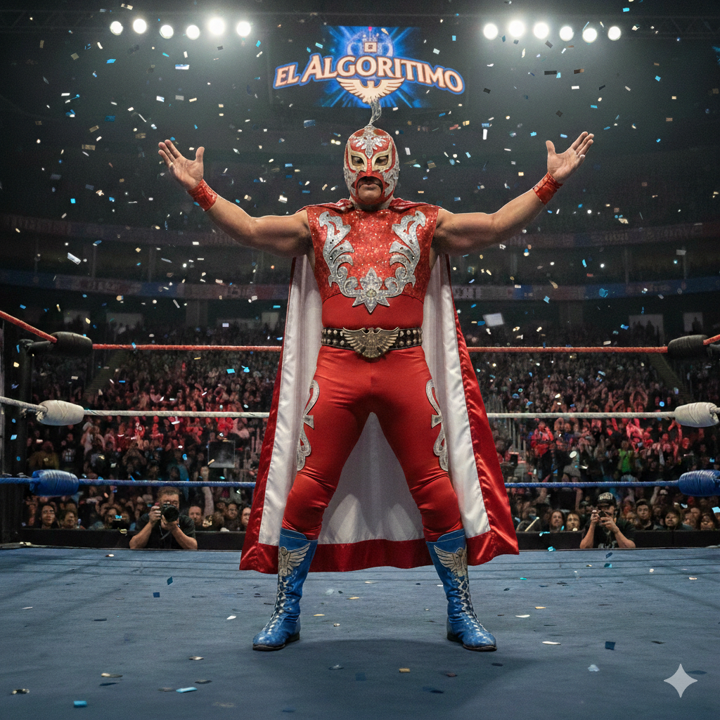 Pro Wresler A pro wrestler and AI